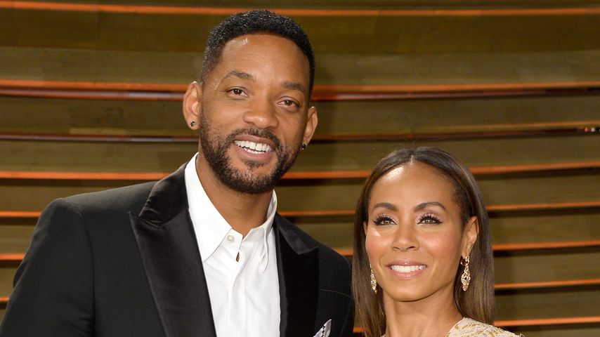 Will Smith und Jada Pinkett-Smith bei einer Oscar-Party, 2014