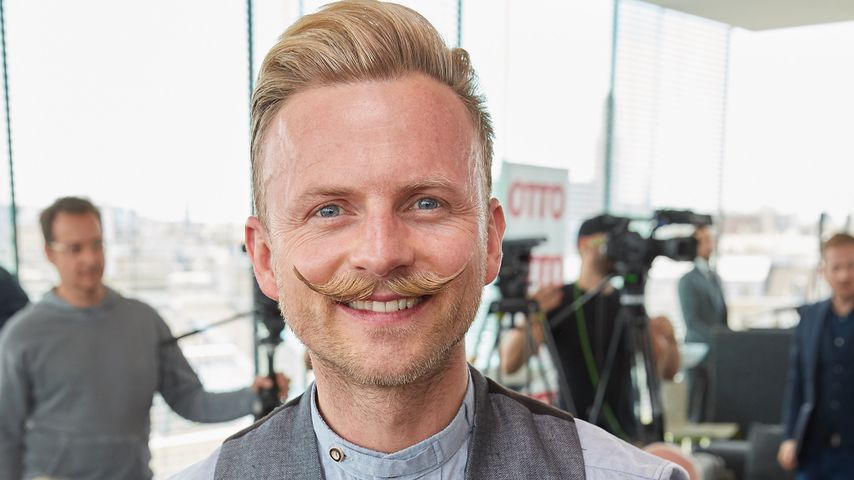 Willi Gabalier bei der Präsentation seiner Trachtenkollektion