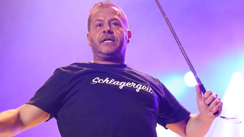 Willi Herren bei seinem "Schalke Ole"-Auftritt in Gelsenkirchen