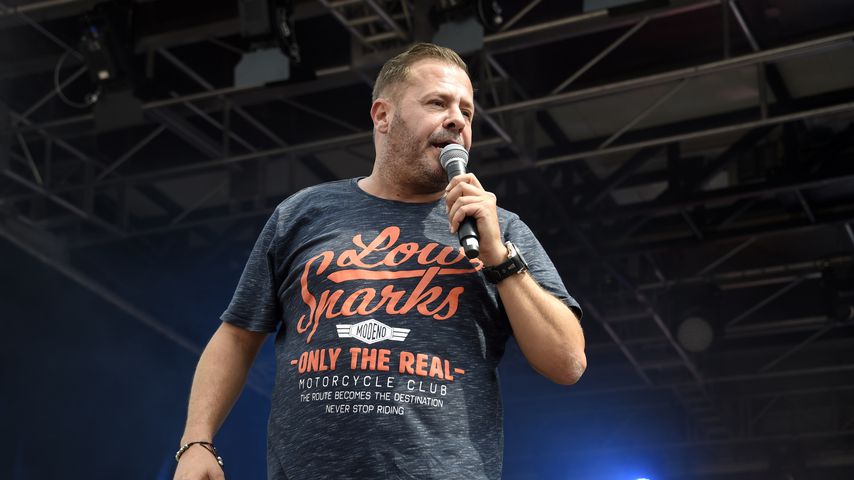 Willi Herren bei einem Auftritt in Rostock