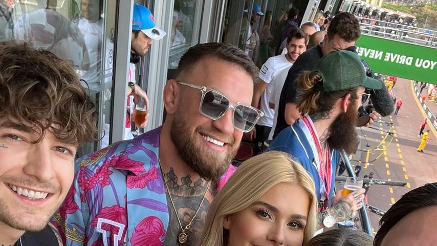 Willi Whey, Conor McGregor, Pamela Reif, Mrs. Bella und Daniel Abt in Monte-Carlo