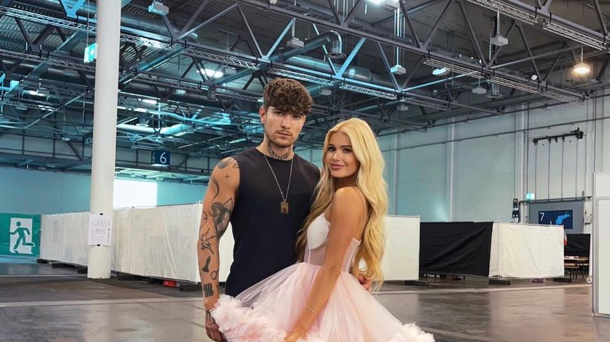 Willi Whey und Pamela Reif bei der GLOW, August 2022