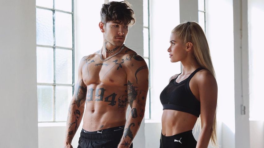 Willi Whey und Pamela Reif im April 2022