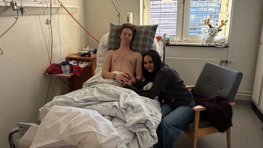 William Bostadloekken mit seiner Freundin Valentina