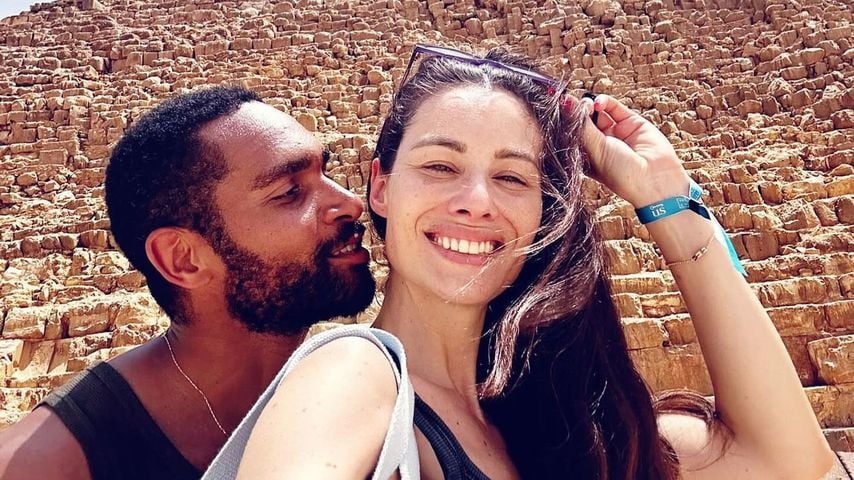 WIlliam Djoko und Marica Pellegrinelli im Urlaub