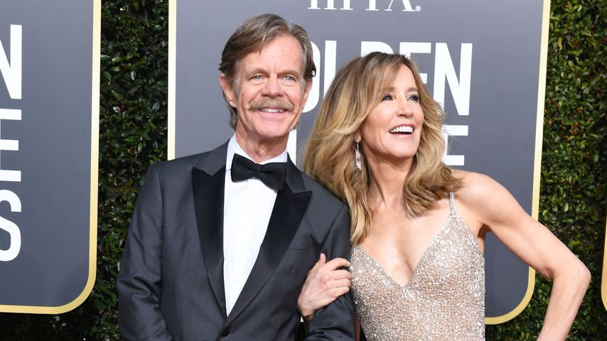 William H. Macy und Felicity Huffman bei den Golden Globes 2019
