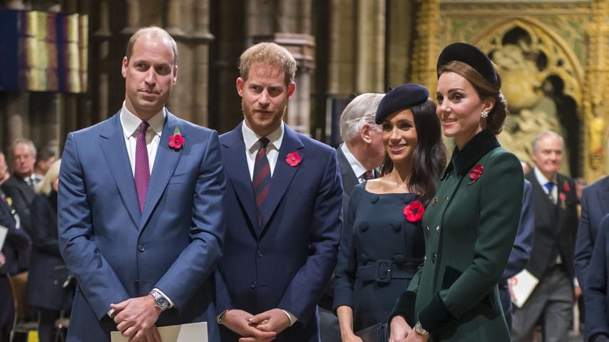 William, Harry, Meghan und Kate, 2018