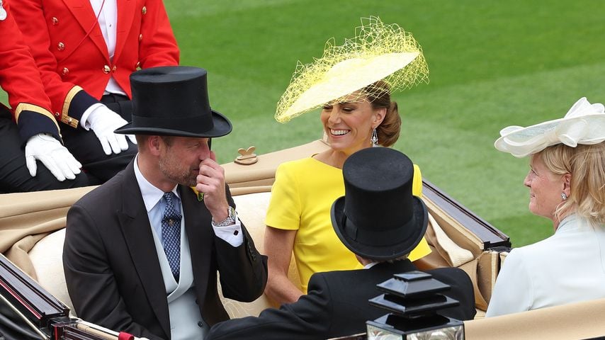 Prinz William und Prinzessin Kate beim Royal Ascot 2026