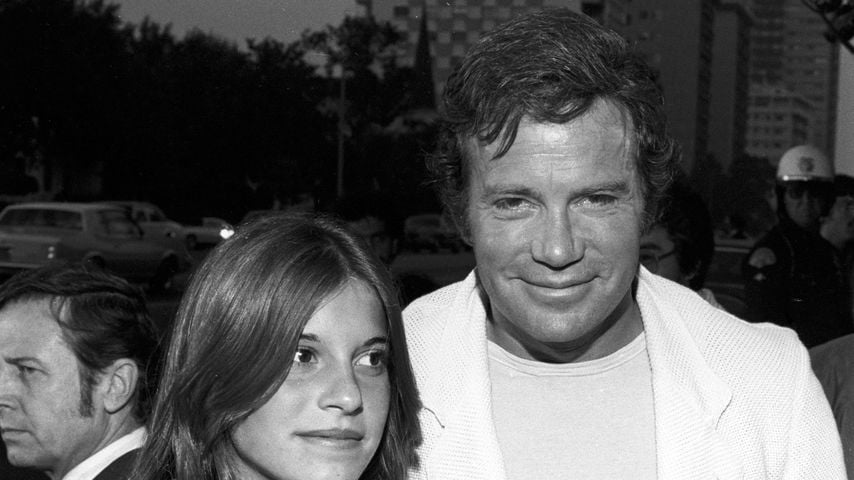 William Shatner mit Tochter Melanie, Ende der 1970er-Jahre