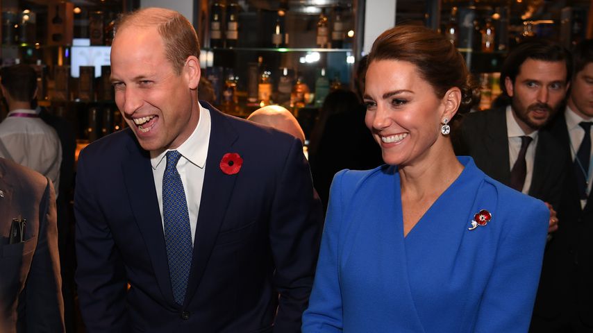 Prinz William und Herzogin Kate bei einem Termin in Glasgow, November 2021
