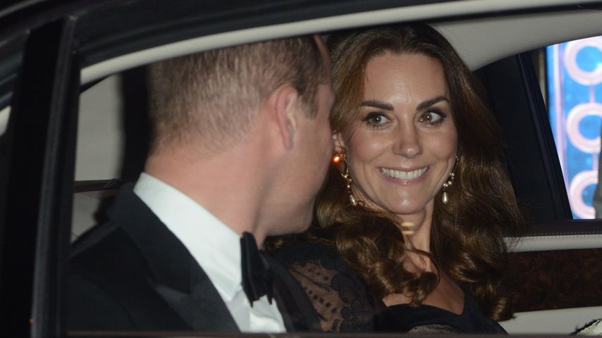 Prinz William und Herzogin Kate auf dem Weg zur Royal Variety Performance