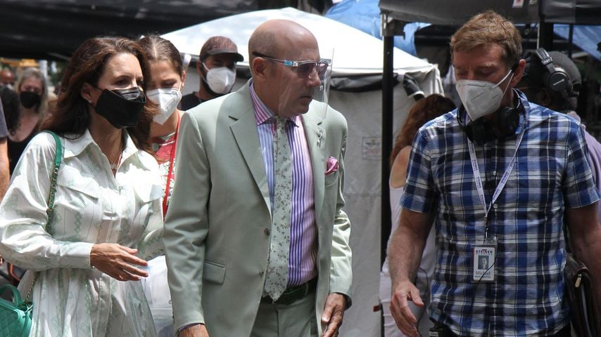 Willie Garson am "And Just Like That"-Set im Juli 2021