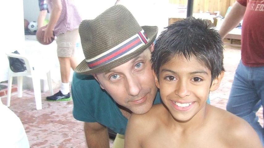 Willie Garson und sein Sohn Nathen
