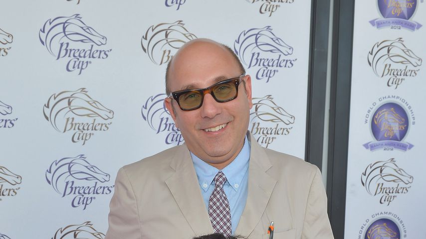 Schauspieler Willie Garson und sein Sohn Nathen Garson, 2012