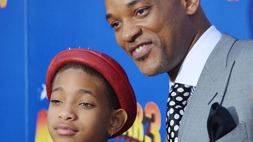 Willow Smith und ihr Vater Will Smith, 2012