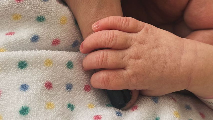 Wilson Gonzalez Ochsenknecht und sein Baby im Juli 2024