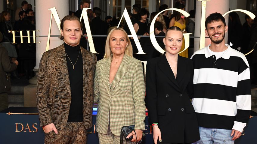 Wilson Gonzalez Ochsenknecht, Natascha Ochsenknecht, Cheyenne Ochsenknecht und Nino Sifkovits