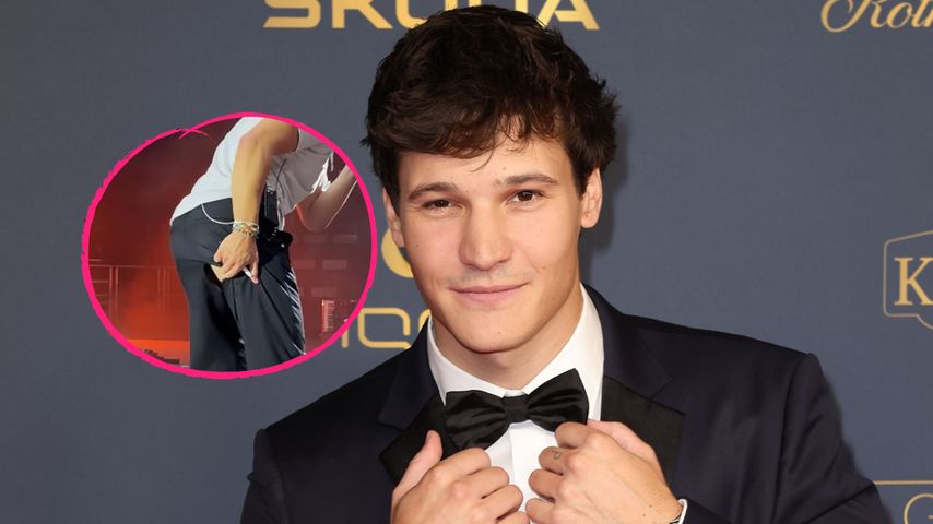 Fauxpas: Wincent Weiss reißt während eines Konzerts die Hose
