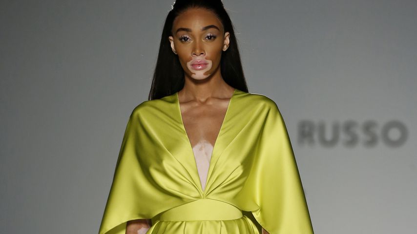 Winnie Harlow auf der Fashion Week in Paris im Januar 2020