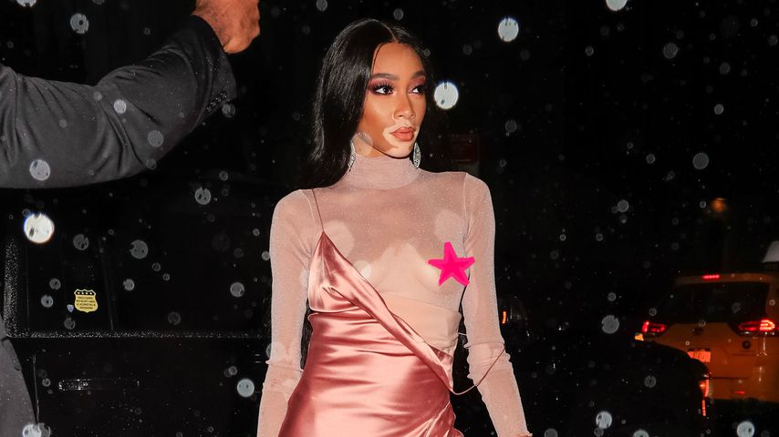 Verrutschter Träger: Busenblitzer bei Model Winnie Harlow!