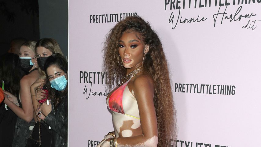 Winnie Harlow beim PLT x Winnie Event im Juli 2021