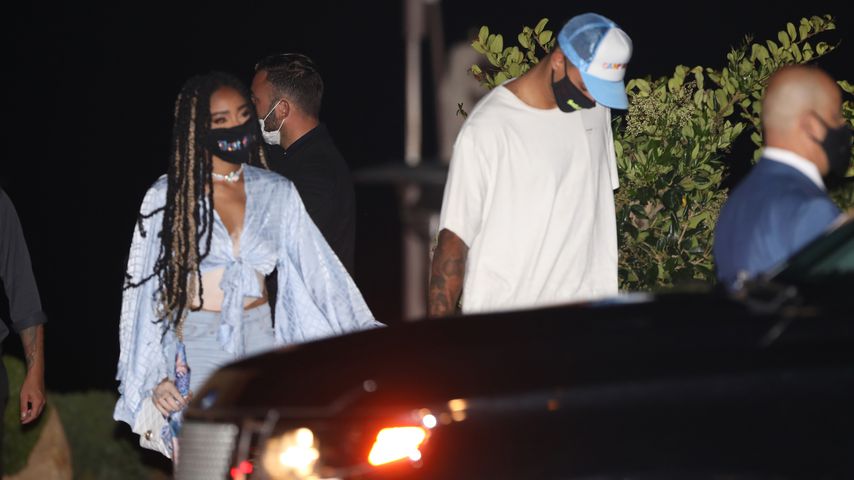 Winnie Harlow und Kyle Kuzma im Juli 2020