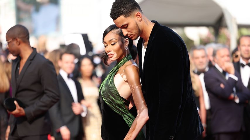 Wie süß: Winnie Harlow posiert mit Freund Kyle in Cannes