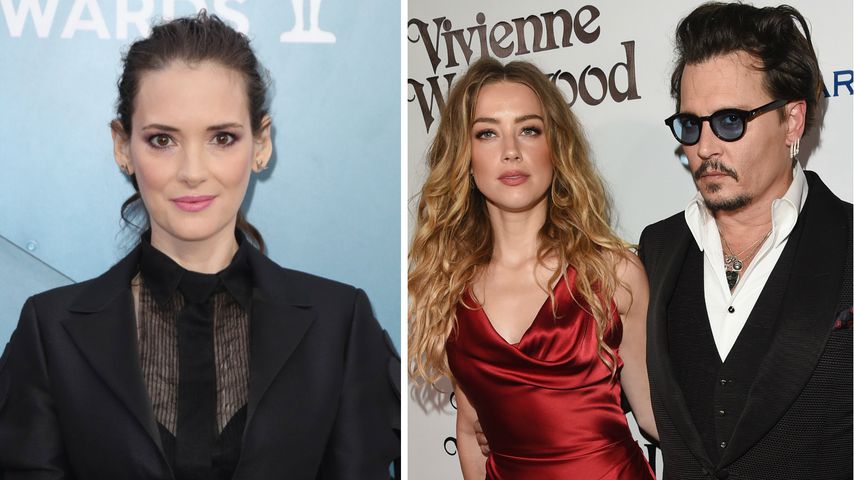 Häusliche Gewalt? Winona Ryder verteidigt Ex Johnny Depp