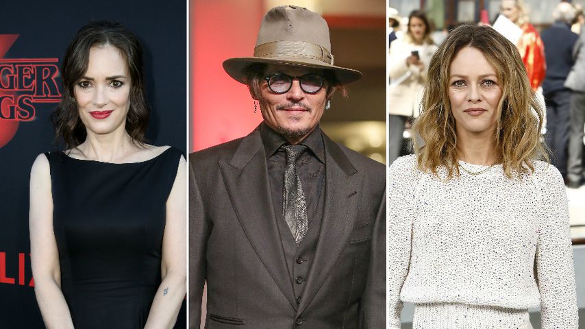 Für Johnny Depp: Ex-Freundinnen Winona und Vanessa sagen aus
