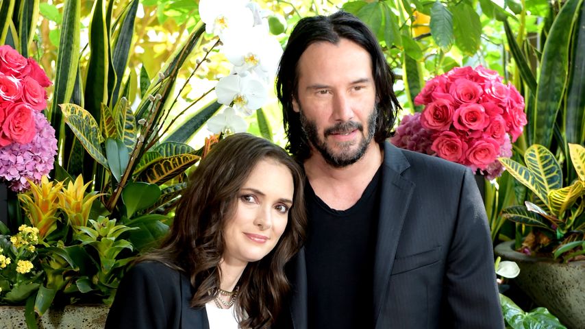 Winona Ryder und Keanu Reeves, 2018