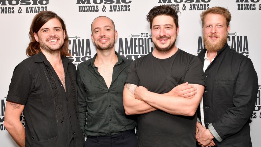 Winston Marshall, Ben Lovett, Marcus Mumford und Ted Dwane 2019