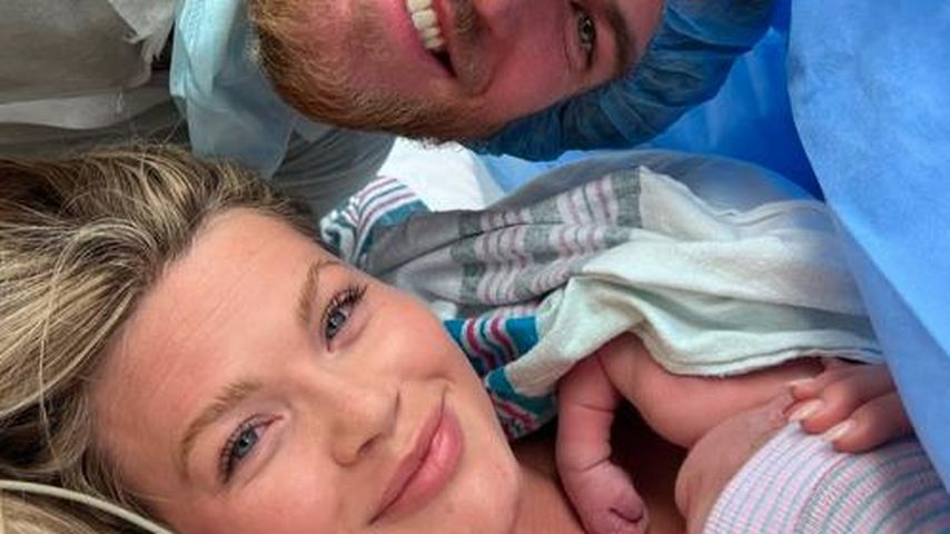 Witney Carson McAllister und ihre Familie im Krankenhaus