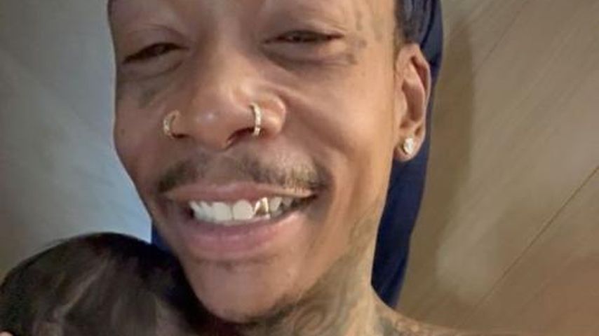 Rapper Wiz Khalifa mit seiner Tochter Kaydence
