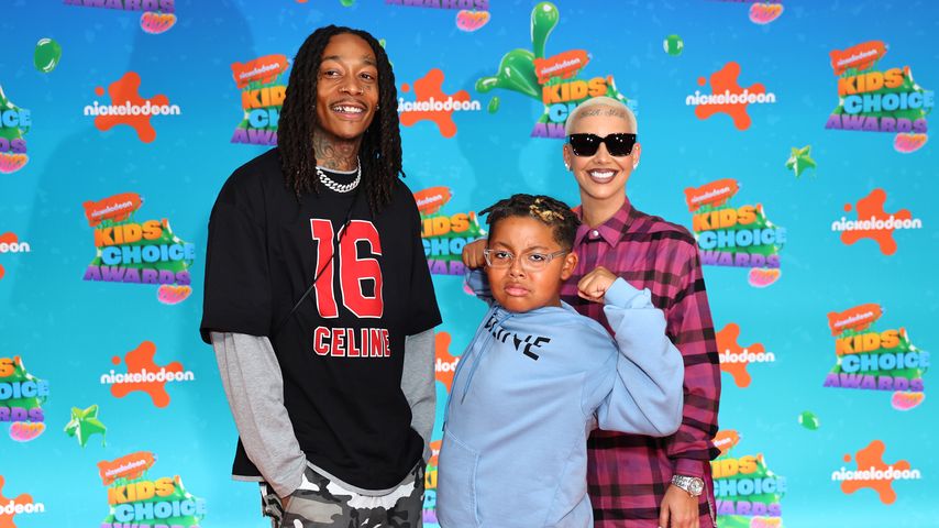 Wiz Khalifa und Amber Rose mit ihrem Sohn Sebastian, März 2023