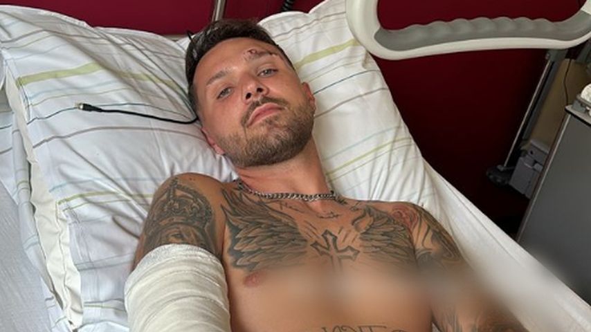 Wladi im Krankenhausbett