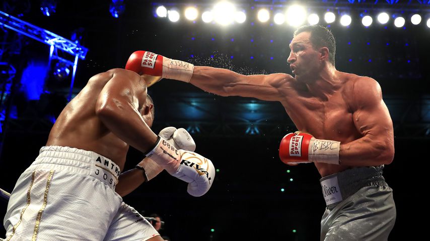 Wladimir Klitschko beim Kampf gegen Anthony Joshua im April 2017