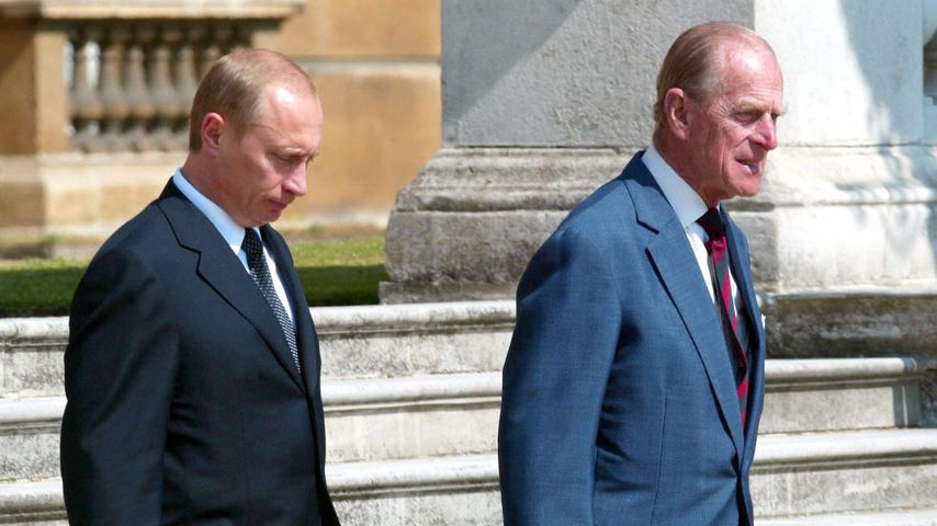 Wladimir Putin und Prinz Philip
