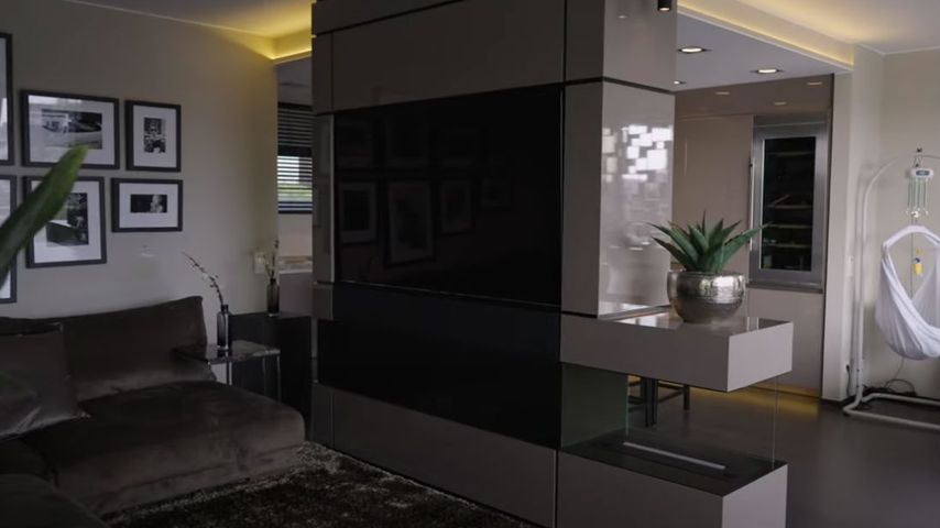 Wohnzimmer der Familie Götze in Dortmund