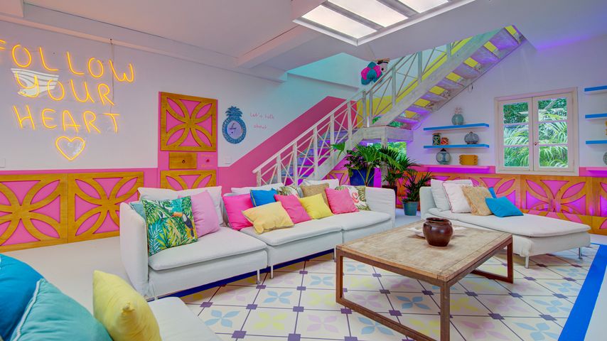 Wohnzimmer der neuen "Love Island"-Villa