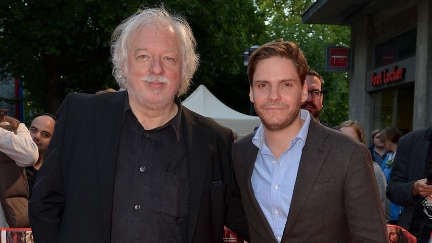 Wolfgang Becker und Daniel Brühl im Jahr 2015