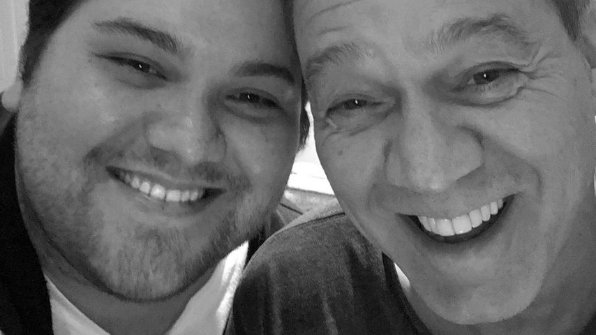 Wolfgang Van Halen mit seinem Vater Eddie Van Halen