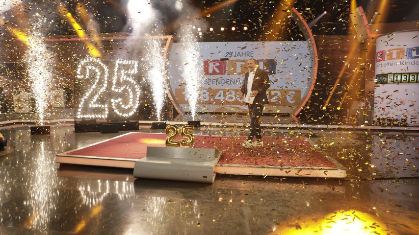 Wolfram Kons für den 25. RTL-Spendenmarathon