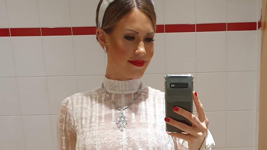 Mama Wolke Hegenbarth wieder so schlank wie vor der Geburt