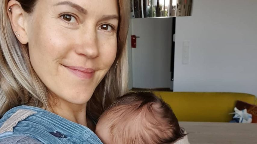 Neu-Mama Wolke Hegenbarth teilt endlich wieder ein Babyfoto!