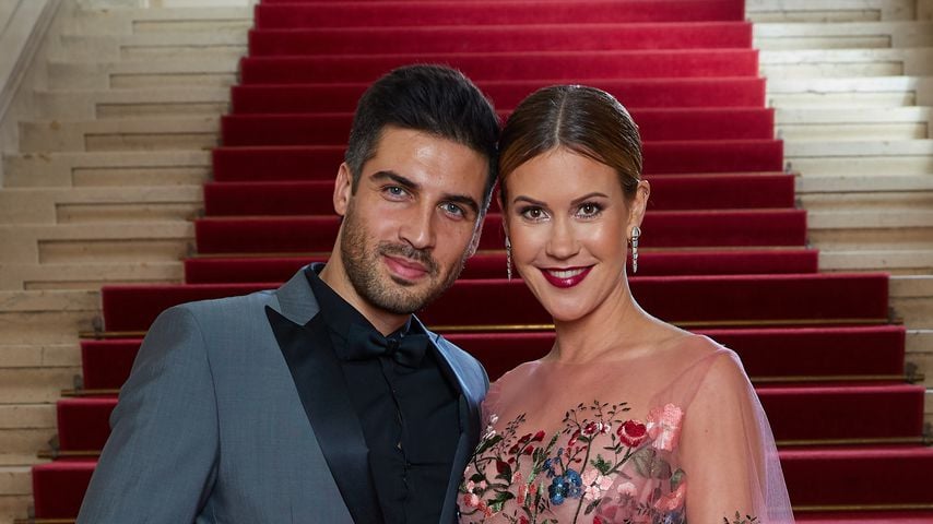 Wolke Hegenbarth (r.) und ihr Freund Oliver Vaid im April 2019 in Wien