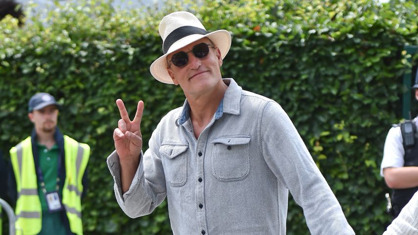 Woody Harrelson beim Wimbledon-Finale 2019
