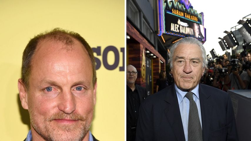 Collage: Woody Harrelson und Robert De Niro