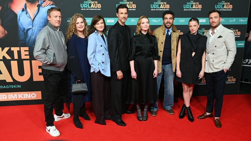 Wotan Wilke Möhring und Diana Amft besuchen die Premiere von "Der perfekte Urlaub" im Kölner Cinedom