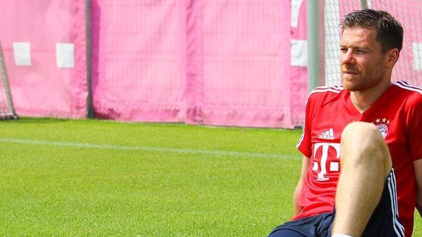 Xabi Alonso als Spieler beim FC Bayern München im Jahr 2017