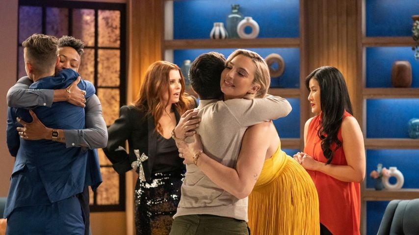 "The Ultimatum: Queer Love"-Cast von Staffel eins bei der Reunion, 2023.